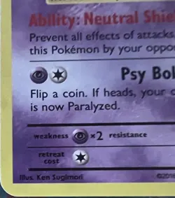 Evolutions 2016 Holo Rare Mew 53/108 XY LP+ English Pokemon Card TCG - Image 2