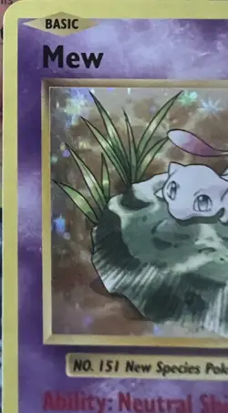 Evolutions 2016 Holo Rare Mew 53/108 XY LP+ English Pokemon Card TCG - Image 3