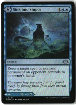 MTG Sink into Stupor [MH3 - 241] LP Foil 2-65 - Image 1