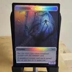 Primo, the Indivisible (0014) Manifest (0018) Token *FOIL* Duskmourn NM MTG - Image 2