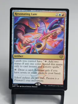 Magic The Gathering - Secrets of Strixhaven - Resonating Lute - Image 1