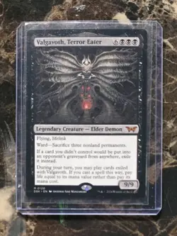 Valgavoth, Terror Eater Duskmourn Legendary Creature Mythic Black 0120 Manzanedo - Image 1