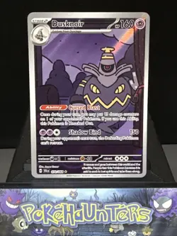 Pokemon Card Dusknoir 070/064 Shrouded Fable Illustration Rare Near Mint - Image 1