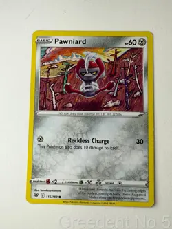Pawniard 115/189 Common Astral Radiance Pokemon Near Mint - Image 1