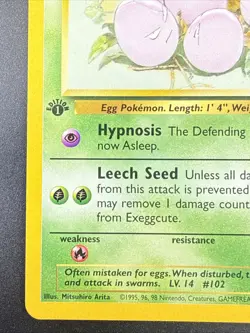 1999 Pokemon Jungle 1st Edition #52/64 Exeggcute - Image 5