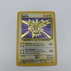 Zapdos NM 16/102 Unlimited Base Set Pokemon TCG Holo - Image 4