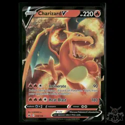 Charizard V 017/172 SWSH09: Brilliant Stars NM Pokemon 2022 - Image 1
