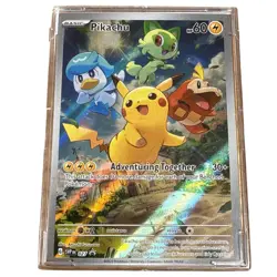 Pikachu - 027 Pokemon Paldea Evolved ETB Promo Card - Image 1