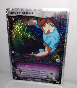 Yu Yu Hakusho TCG CCG Hasty Slash U22 Exile 1st Edition Card NM Uber Rare - Image 3