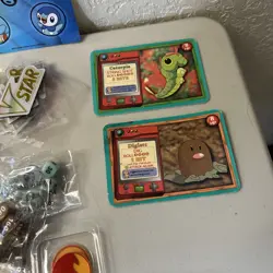 Huge Lot Of Pokemon Tcg Accessories 100+ Sleeves, Dice, Vintage Info Cards, Ect. - Image 5