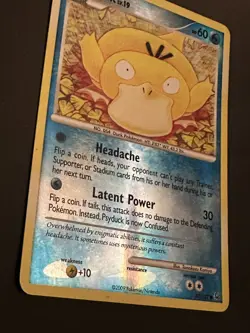 POKEMON Psyduck - 2009 Platinum 87/127 - Reverse Holo - Light Play - Image 3