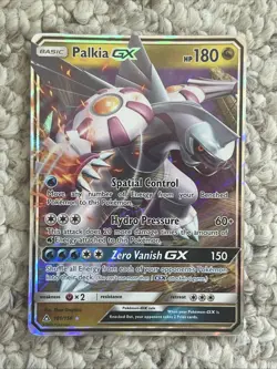 Pokemon TCG Palkia GX Ultra Prism 2018 101/156 Rare Card - Image 1