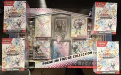 Pokemon prismatic Evolution premium Figure Collection and 4x booster bundles - Image 2