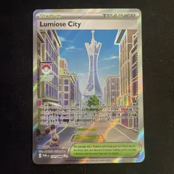Lumiose City 111/088 (Ultra Rare) Perfect Order Near Mint Pokemon - Image 1