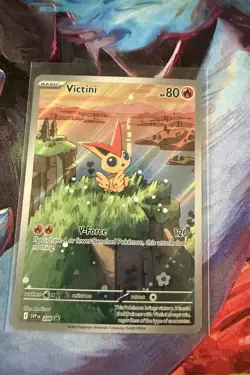 Pokemon Victini SVP black star promo 208 - Image 1