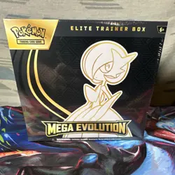 Pokemon TCG Mega Evolution Elite Trainer Box Mega Gardevoir Alakazam promo ETB - Image 1