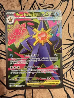 Mega Starmie ex 102/088 - Full Art Ultra Rare - Pokemon TCG: Perfect Order - Image 1