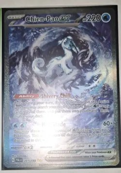 Pokemon Chien-Pao 056/191 Surging Sparks Holo Rare 4 Card Lot - Image 3
