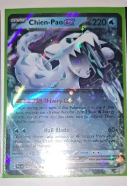 Pokemon Chien-Pao 056/191 Surging Sparks Holo Rare 4 Card Lot - Image 4