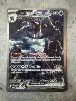 Pokemon TCG Hydreigon EX 169/086 Special Illustration Rare White Flare Card - Image 1