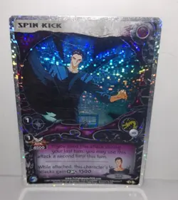 Yu Yu Hakusho Spin Kick Speckles Foil Card U23 1st Edition Exile Uber Rare - Image 2