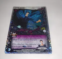 Yu Yu Hakusho Spin Kick Speckles Foil Card U23 1st Edition Exile Uber Rare - Image 5