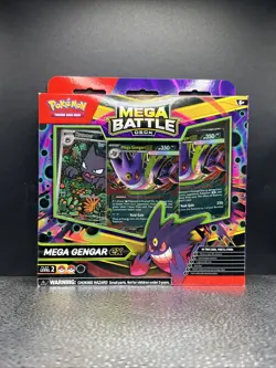 Mega Battle Deck - Mega Gengar ex Box Set Haunter Pokemon TCG (Sealed) New - Image 1