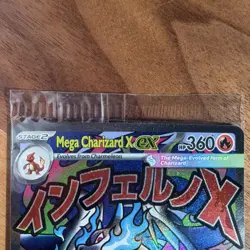 Pokemon Mega Charizard X EX Me: Mega Evolution Promo Holo 023 360HP Saboteri - Image 2