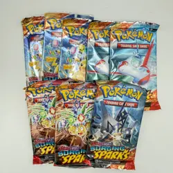 Pokemon TCG Sealed Booster Packs Surging Sparks Journey Together Rivals YOU PICK - Image 2