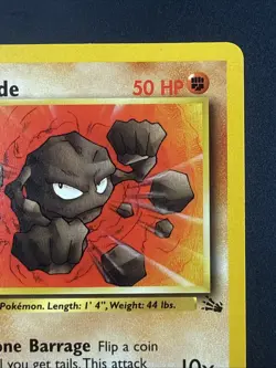 Pokemon TCG - Geodude 47/62 Common Fossil 1st Edition - Image 3