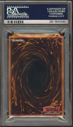 Yu-Gi-Oh! Dark Magician Girl Magician's Force 1st Ed Secret Rare MFC-000 PSA 10 - Image 2