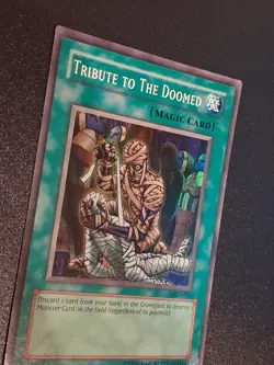 Yu-Gi-Oh Tribute To The Doomed Metal Raiders Vintage Lp - Image 3