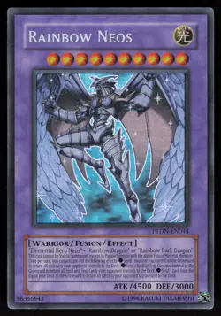 Rainbow Neos (Ghost Rare) PTDN-EN044 Ghost Rare Yugioh - Image 1