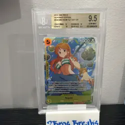 2025 ONE PIECE JAPANESE HEROINES EDITION NAMI ALT ART EB03-053 BGS 9.5 - Image 2