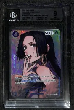 One Piece Boa Hancock Alternate Art SP OP01-078 Japanese BGS 9 - Image 1