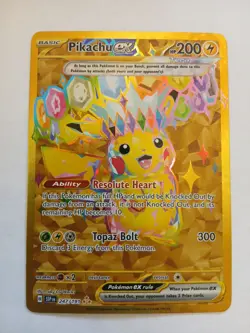 Pikachu EX 247/191 Hyper Rare S&V: Surging Sparks NM 🌟⭐⚡⚡ - Image 1