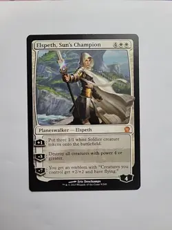 MTG - Elspeth, Sun's Champion Theros Regular Mythic #9 - Image 1