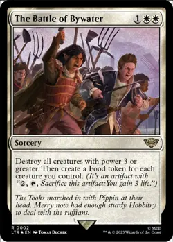 MTG The Battle of Bywater Lord of the Rings Rare Sorcery NM - Foil - Image 2