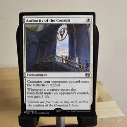 1x Authority of the Consuls, Mystery Booster 2 / The List, MTG NM - Image 1
