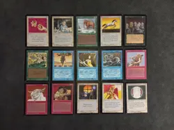 Lot 15 Beta Cards Nm Ex+ ex 1993 MTG Vintage old school magic 2 !!! - Image 1