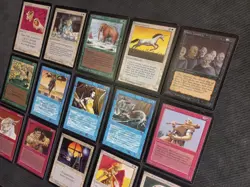 Lot 15 Beta Cards Nm Ex+ ex 1993 MTG Vintage old school magic 2 !!! - Image 4