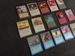 Lot 15 Beta Cards NM Ex+- 1993 MTG Vintage old school magic !!! - Image 3