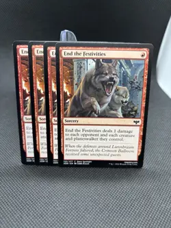 ***End the Festivities X4***Innistrad: Crimson Vow MTG - Image 1