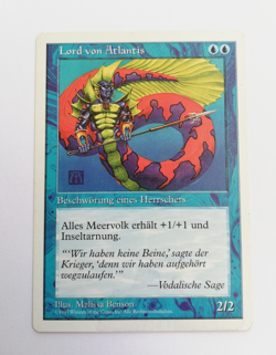 MTG | Lord von Atlantis | Lord of Atlantis | 5th Edition | German | EX-NM - Image 1
