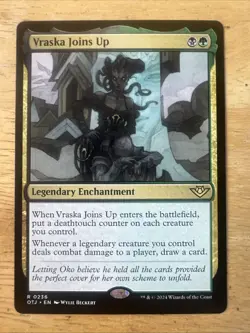 MTG Outlaws of Thunder Junction - Vraska Joins Up NM - Image 1