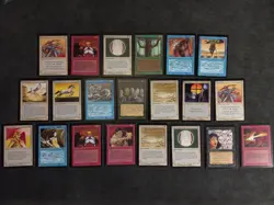 Lot 20 Beta Cards NM Ex+ 1993 MTG Vintage old school magic !!! - Image 1