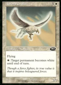 Aurora Griffin Planeshift MTG Magic the Gathering card - Image 1