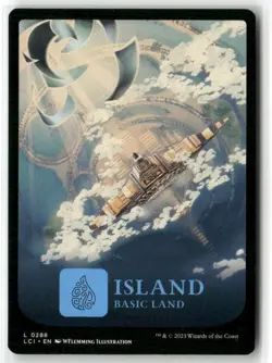 Island 288 LCI Full Art NM Magic MTG - Image 1