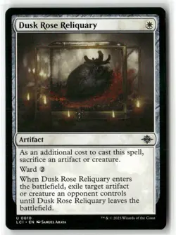 Dusk Rose Reliquary MTG NM Magic Regular LCI - Image 1