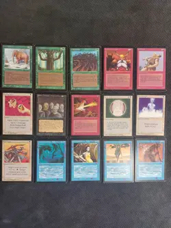 Lot 15 Beta Cards 1993 MTG Vintage old school magic Magic the gathering !!! - Image 1